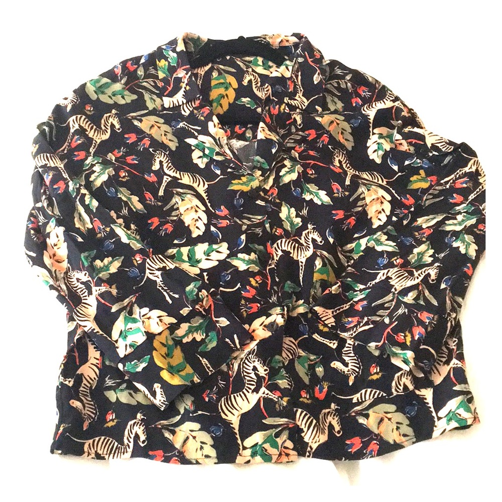 Printed Zara blouse